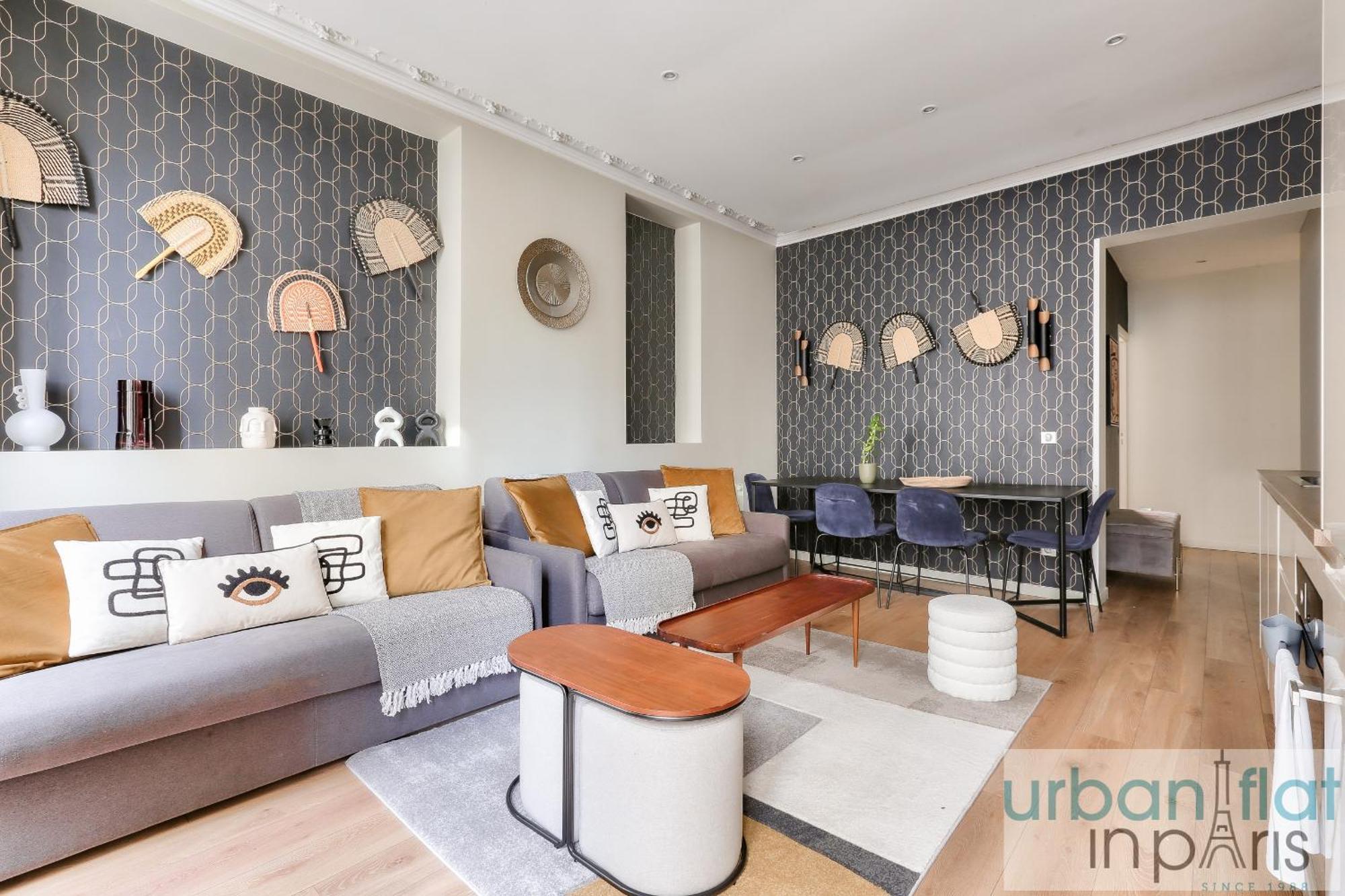 61- Big Luxury Parisian Flat 2Dd Apartment Bagian luar foto