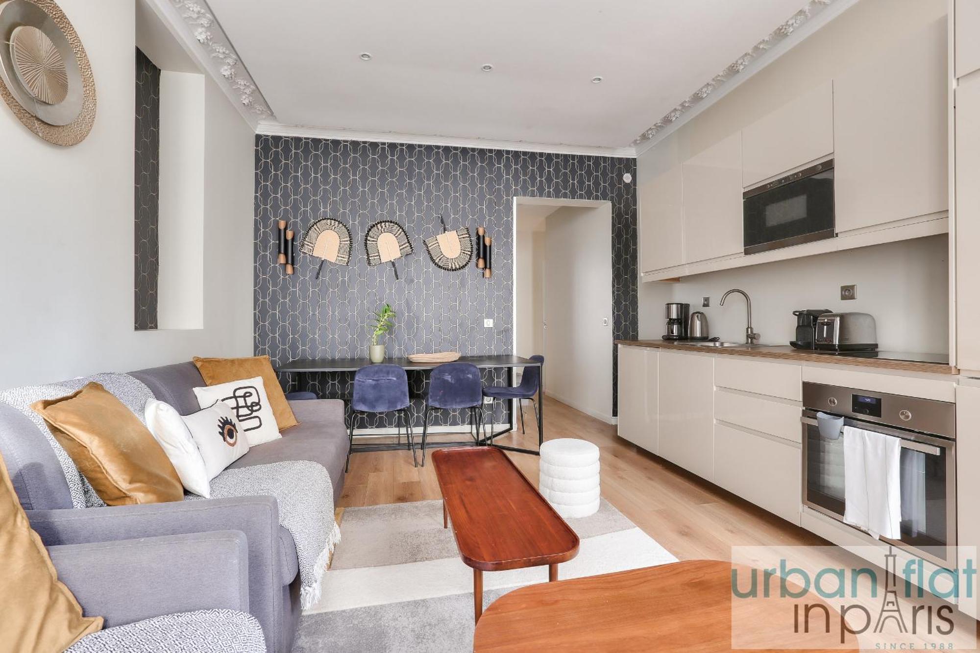 61- Big Luxury Parisian Flat 2Dd Apartment Bagian luar foto